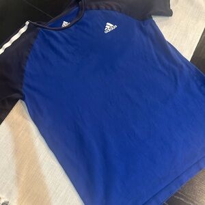 Adidas Blue Short Sleeve Tee